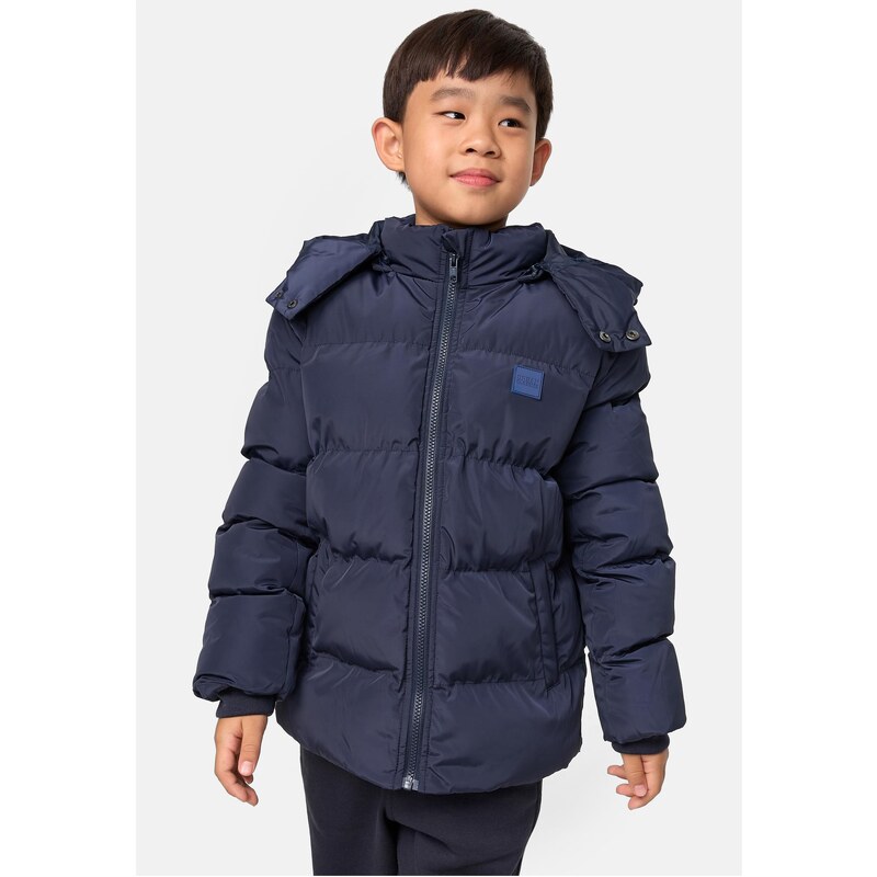 Urban Classics Boys Navy Hooded Jacket 50683661