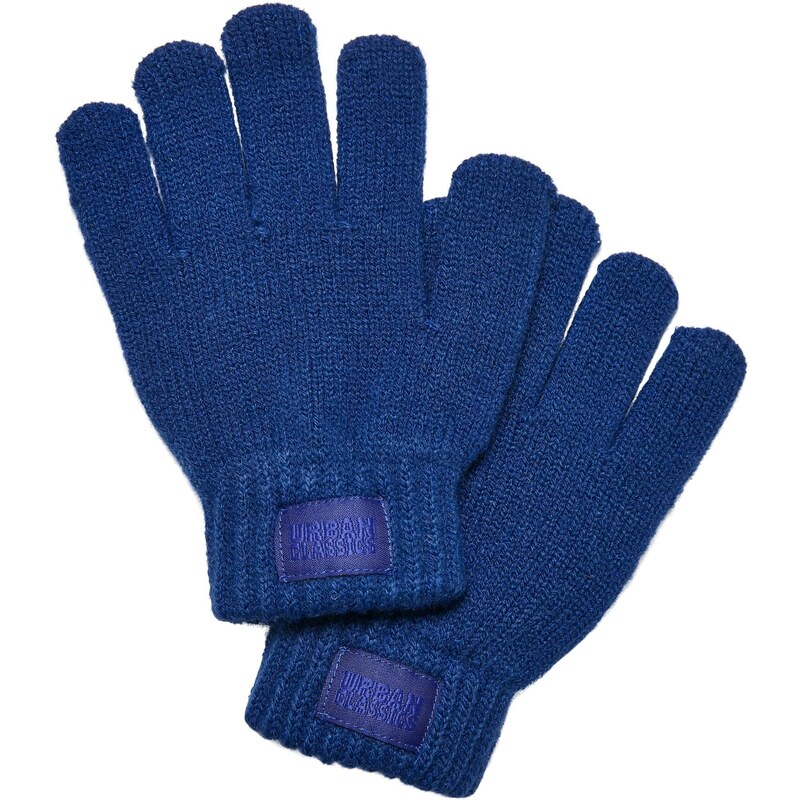 Urban Classics Childrens knitted gloves Royal 50603345