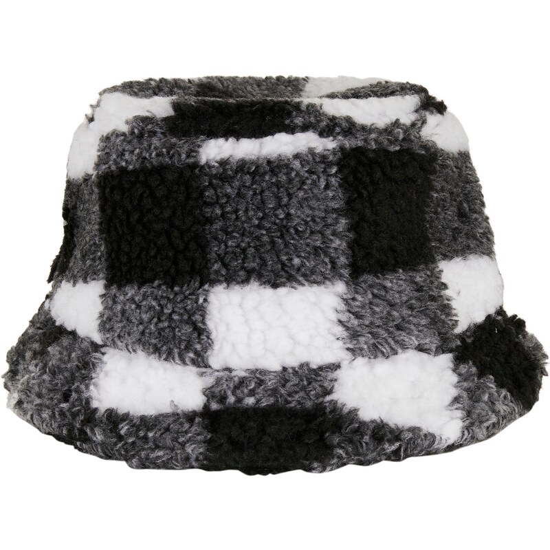 Flexfit Sherpa Check Bucket Hat White/Black 50660726