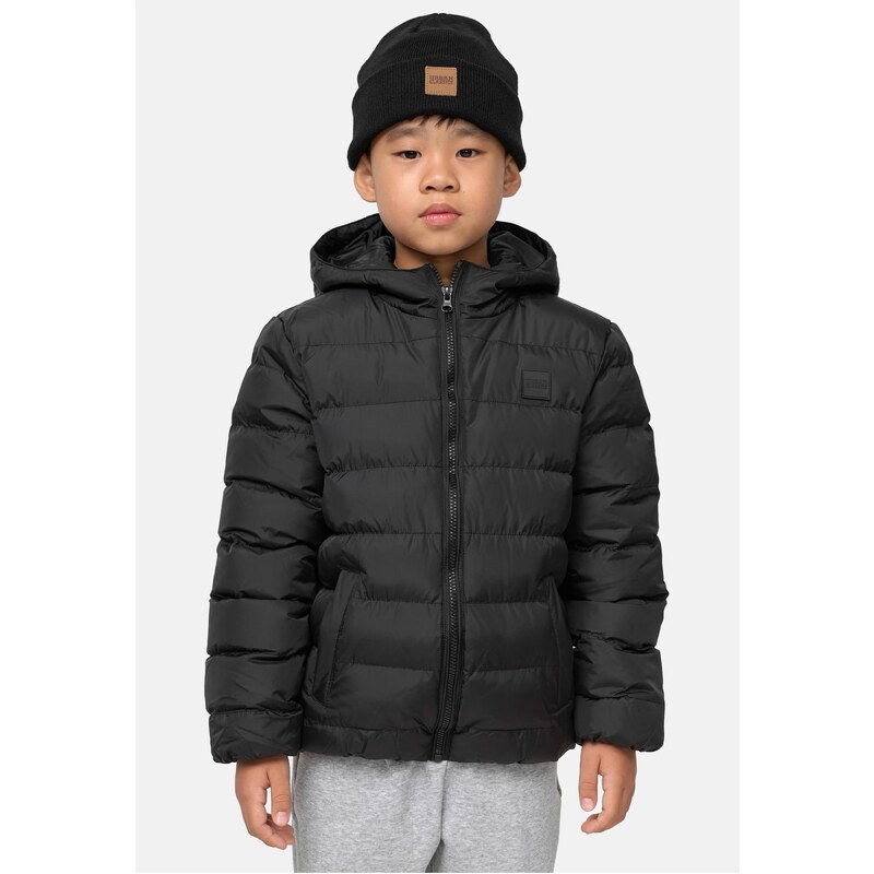 Urban Classics Boys Basic Bubble Jacket black/black/black 50660744