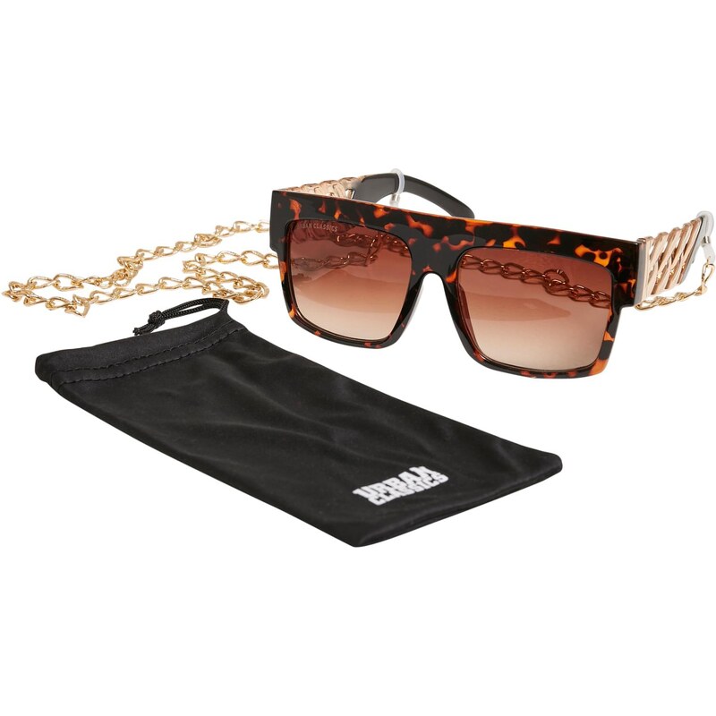 Urban Classics Zakynthos sunglasses with chain 50640092
