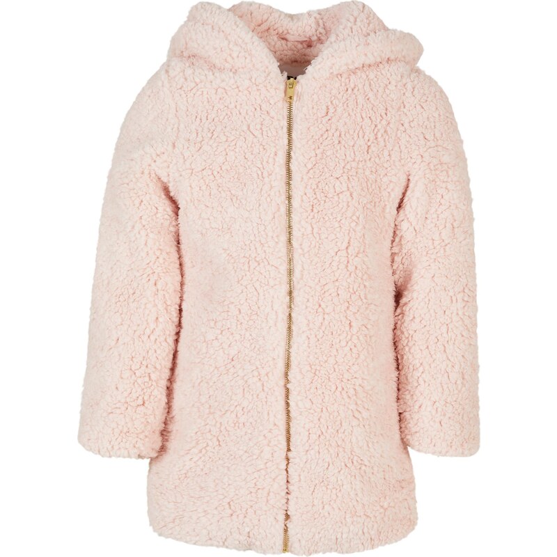 Urban Classics Girls Sherpa jacket pink 50657965