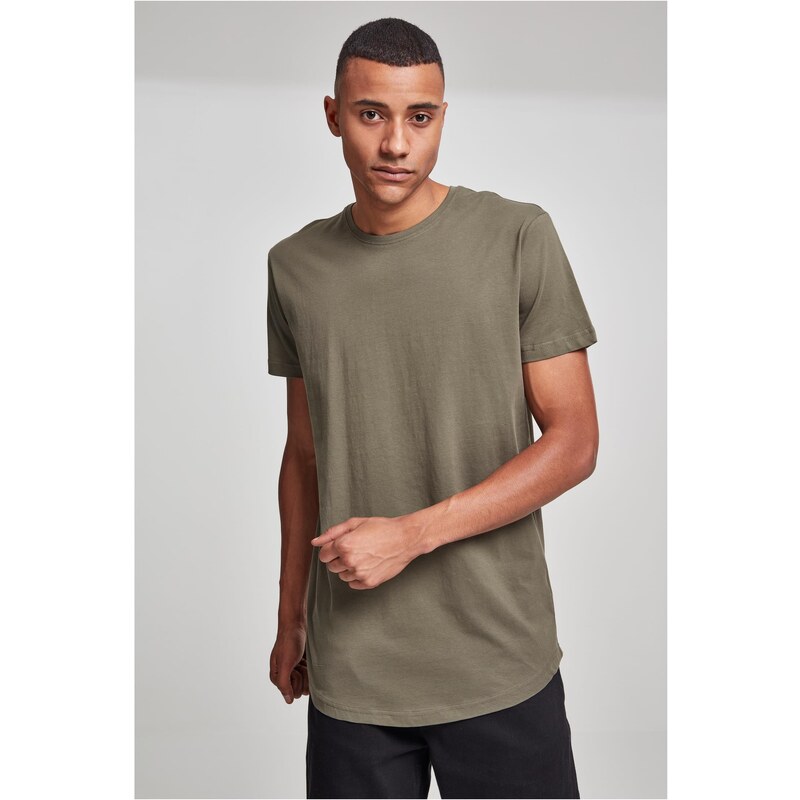 Urban Classics Long T-shirt in the shape of an olive 50682617