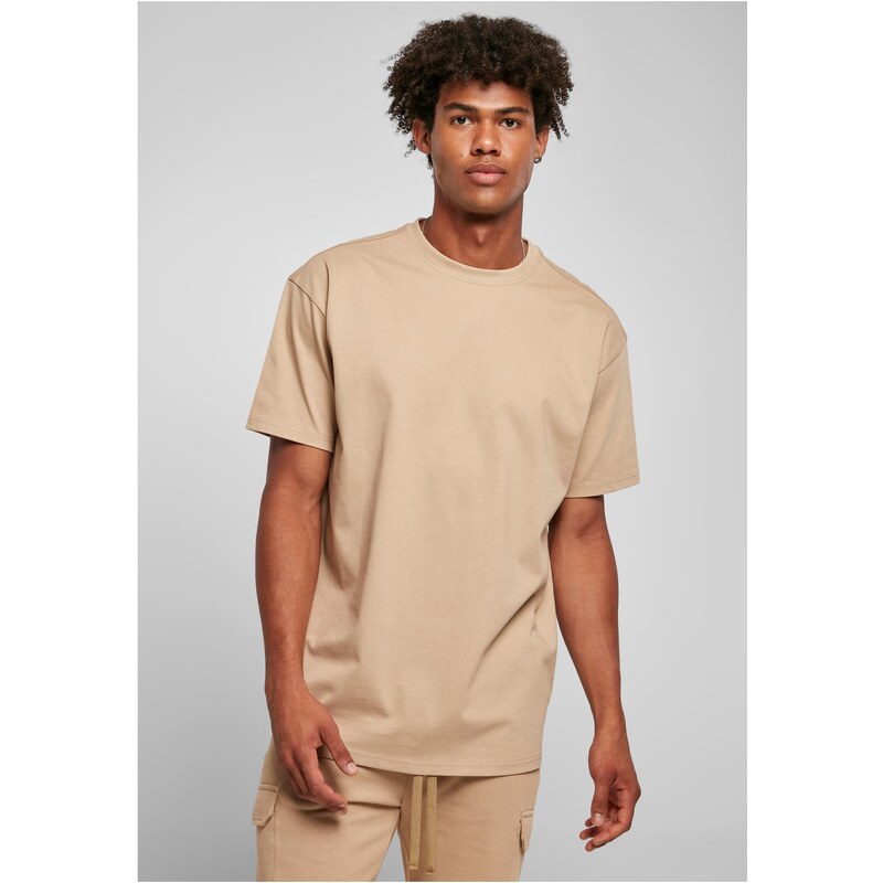 Urban Classics Heavy oversized union t-shirt beige color 50686412