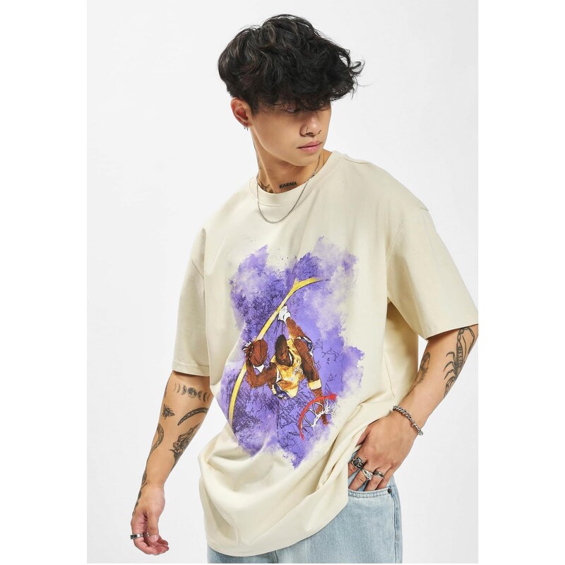 Mister Tee Basketball Clouds 2.0 Oversize Tee Sand 65371691