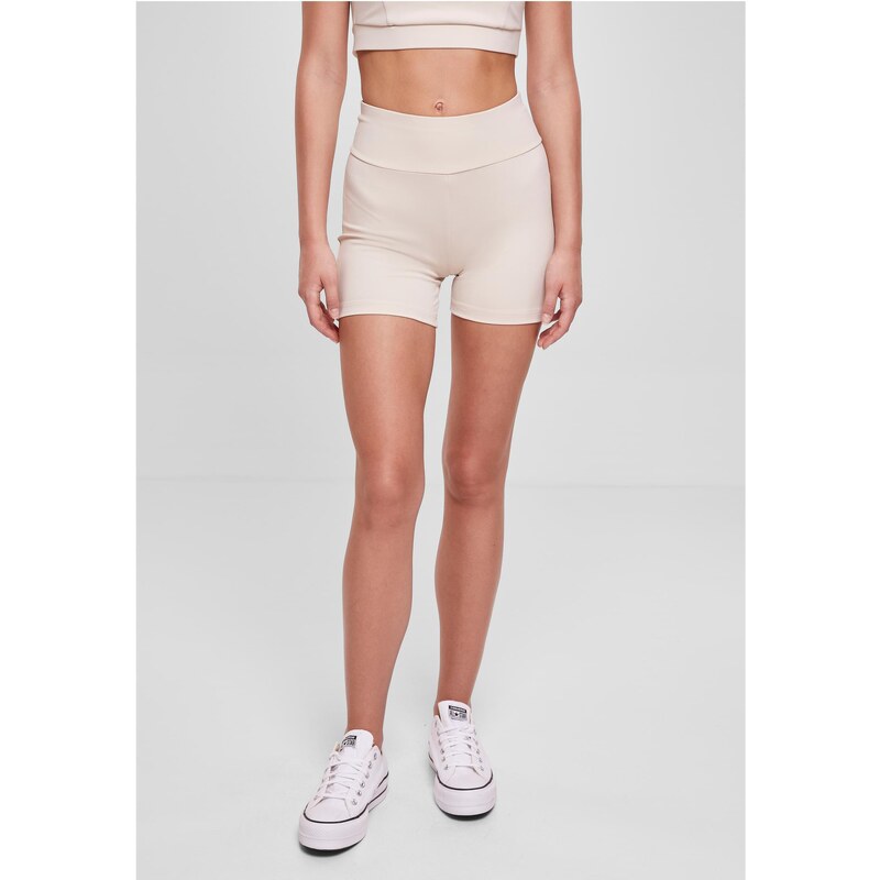 Urban Classics Womens recycled High Waist Cycle Hot Pants softseagrass 50681017