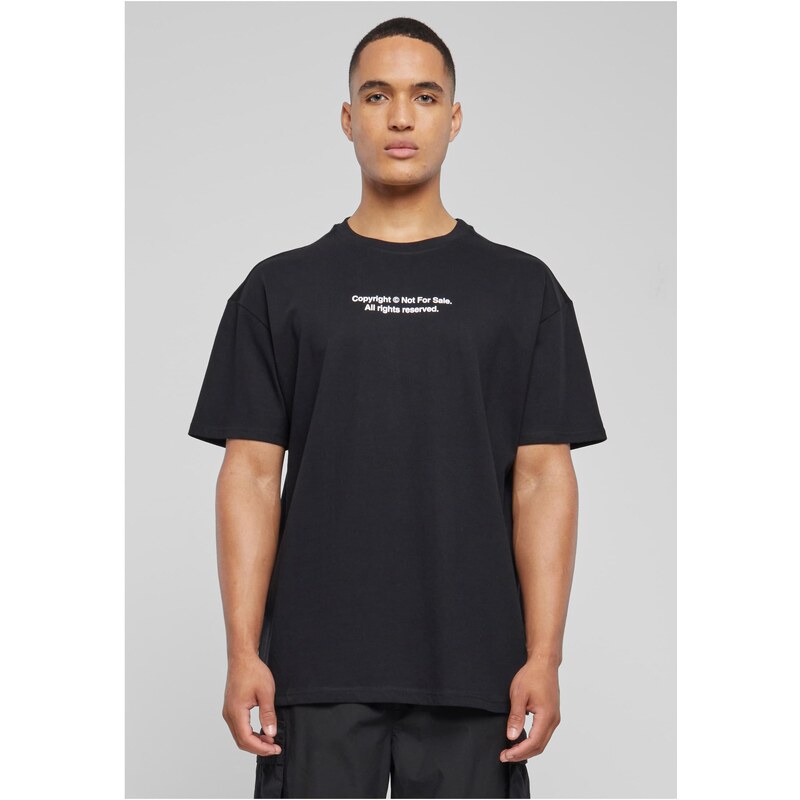 Mister Tee Oversize fingerprint t-shirt black 50603761