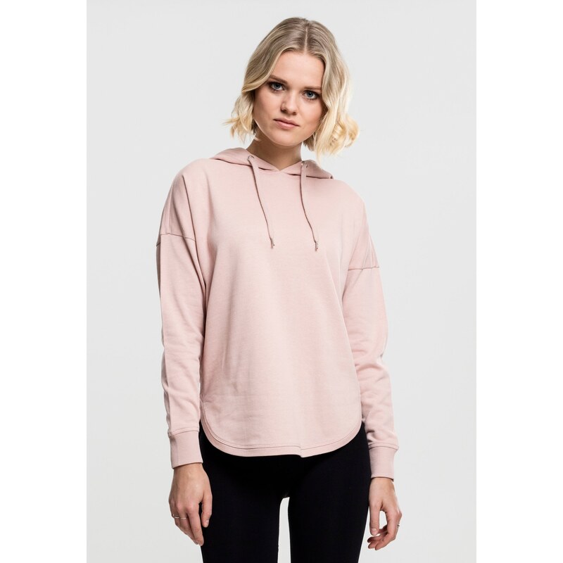 Urban Classics Womens Oversized Terry Hoody Light Rose 50644751