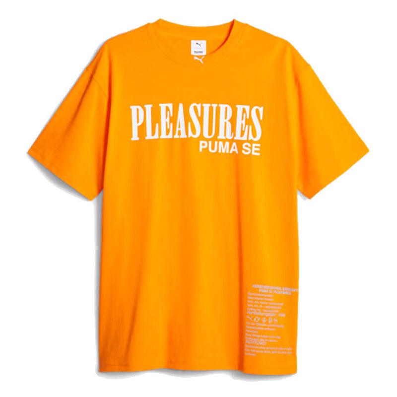 Puma x PLEASURES Typo Tee - Pánske - Tričko Puma - Oranžové - 620878 66357742