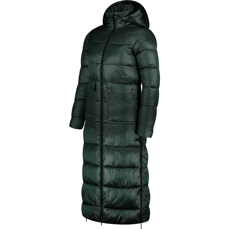 Nordblanc Zelený dámsky zimný kabát MANIFEST