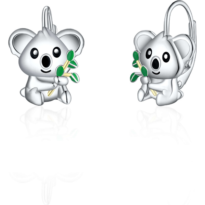 Olivie Strieborné náušnice KOALA 8113 47359706