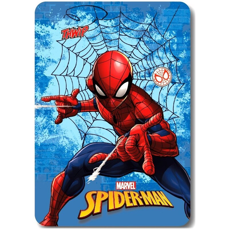 MLC Detská fleecová deka Spiderman - MARVEL - 100 x 140 cm