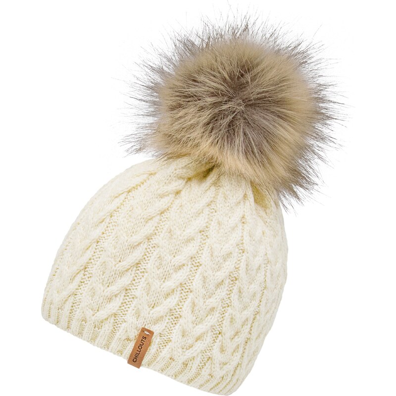 chillouts Čiapky Tabea krémová / béžová melírovaná 48391078