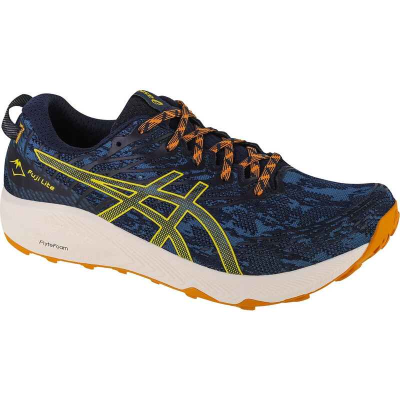 Tmavomodré pánske trailové topánky ASICS Fuji Lite 3 1011B467-401 47889151