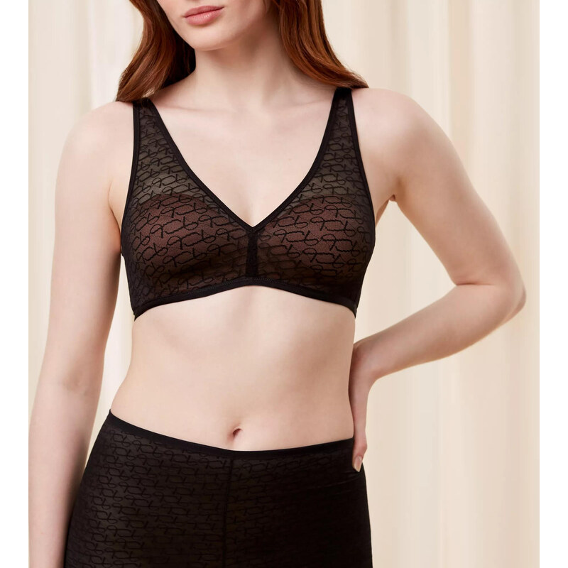 Dámska podprsenka Triumph Signature Sheer P EX - BLACK - čierna 0004 - 51499479