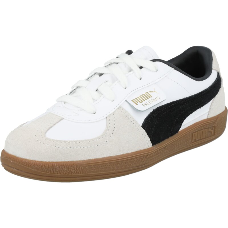 PUMA Tenisky Palermo zlatá žltá / dymovo šedá / čierna / biela 54276848