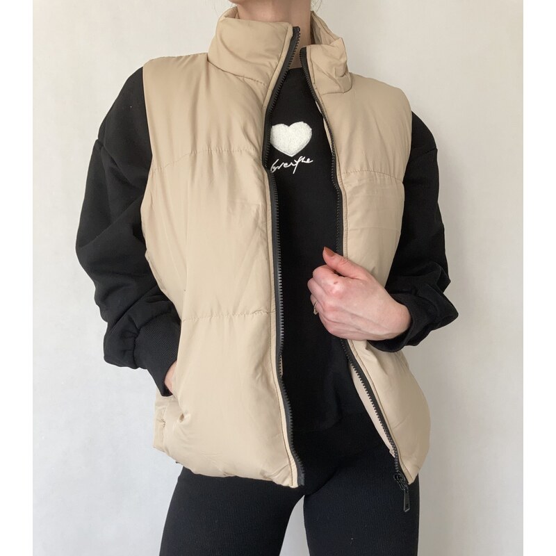 modnenakupy.sk Dámska krátka oversize vesta WORKY 47359564