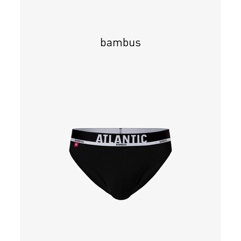 Mens Bamboo Briefs ATLANTIC PREMIUM - black 57165770