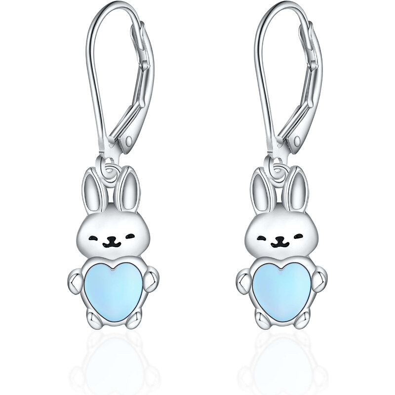 Olivie Strieborné náušnice MESAČNÝ KRÁLIK 8151 47375240