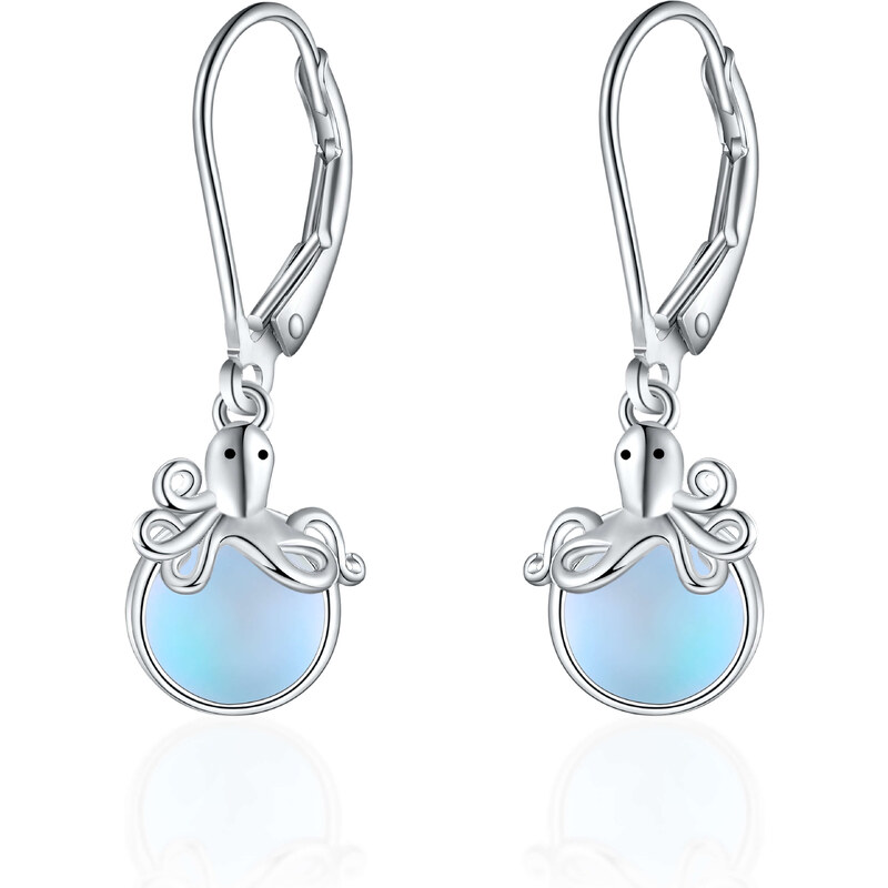 Olivie Strieborné náušnice MESAČNÉ CHOBOTNICE 8153 47375242