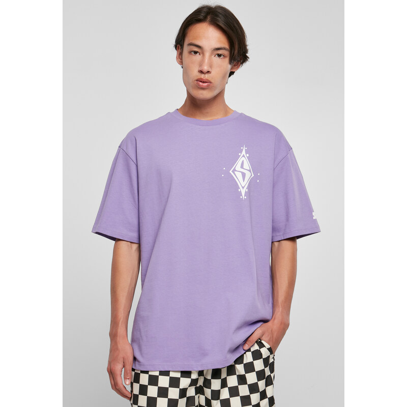 Starter Black Label Starter Peak S Oversize Paisley T-Shirt Purple 50655249