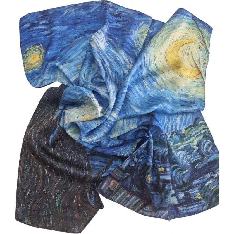 Katrins Fashion Dámsky šatka Van Gogh 44582606