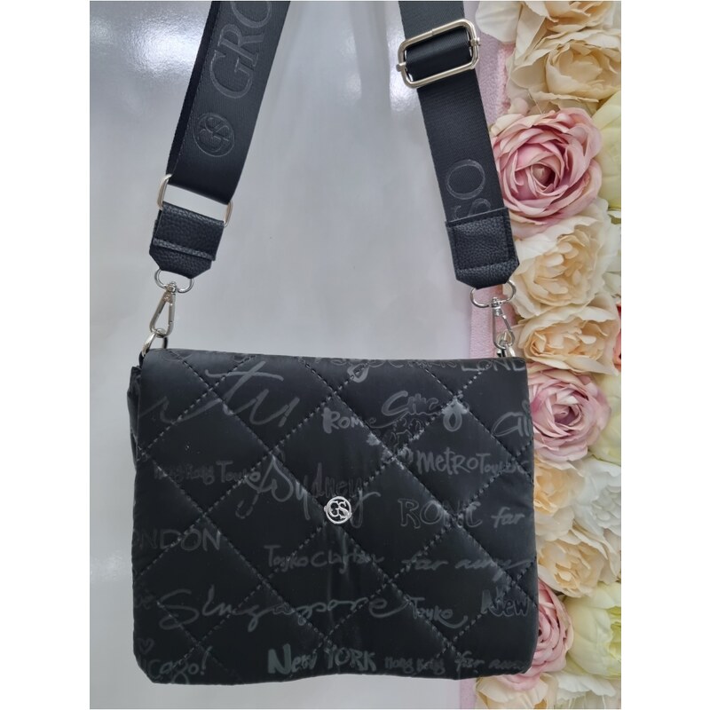 E-shop Katrins Fashion Prešívaná crossbody kabelka Grosso