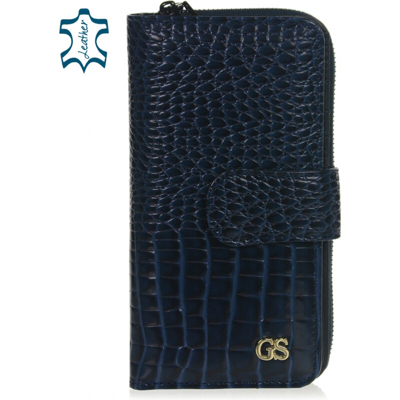 Katrins Fashion Kožená zelená peňaženka Gross 46208763