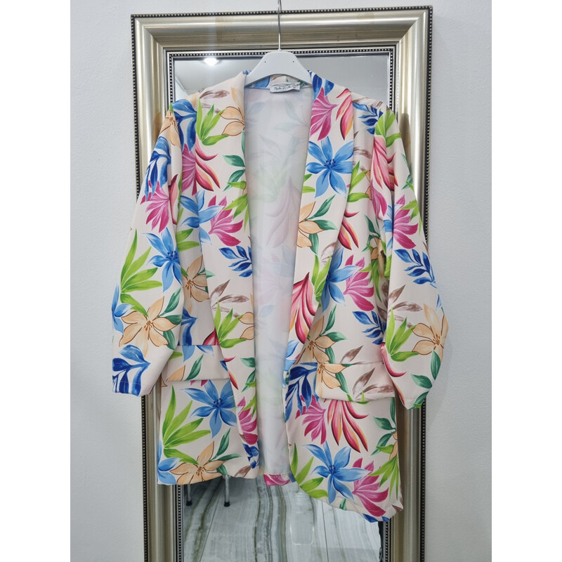 Katrins Fashion Trendy kvietkované sako 46912757