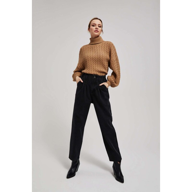 Marisse Black Paperbag Jeans 50676740