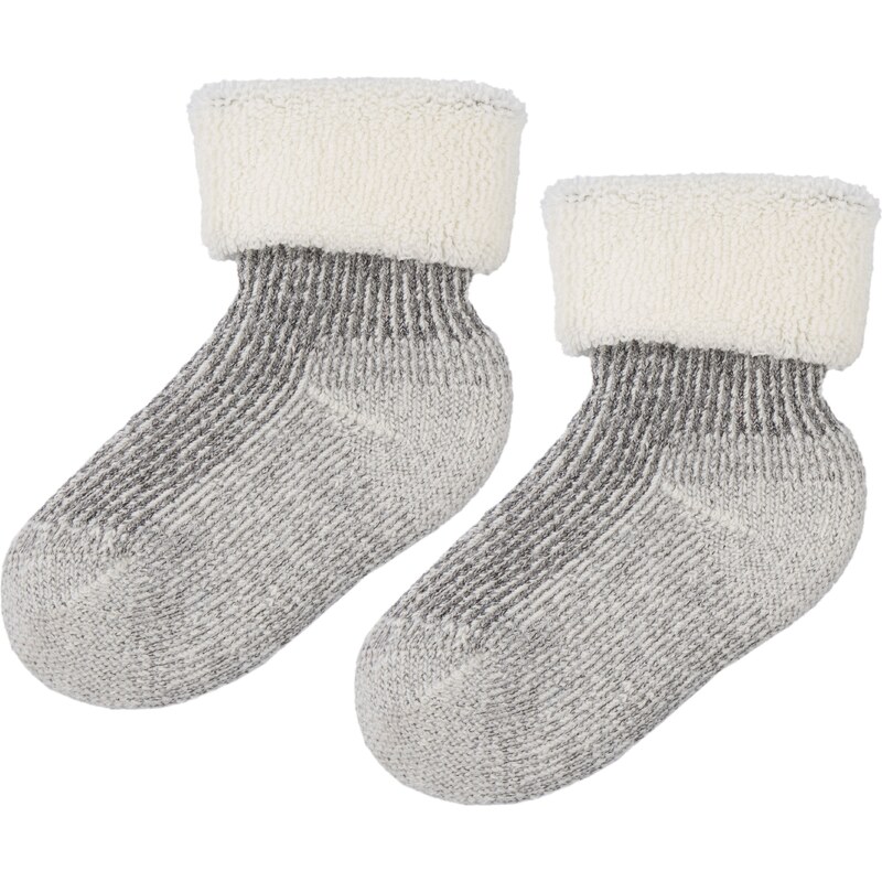Vlnka Detské ovčie ponožky Merino froté biela 47377079