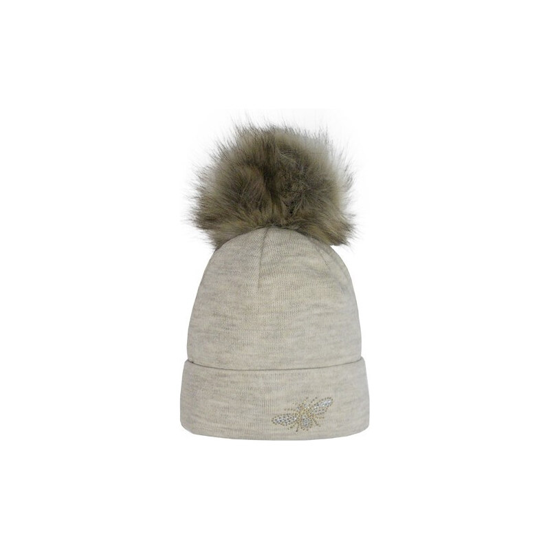 Dámska čiapka AJS 44-589 šedá - AJS 58186871