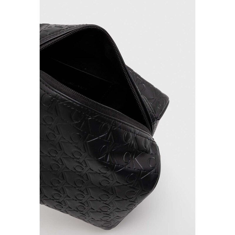 Kozmetická taška Calvin Klein Jeans čierna farba,K50K511439