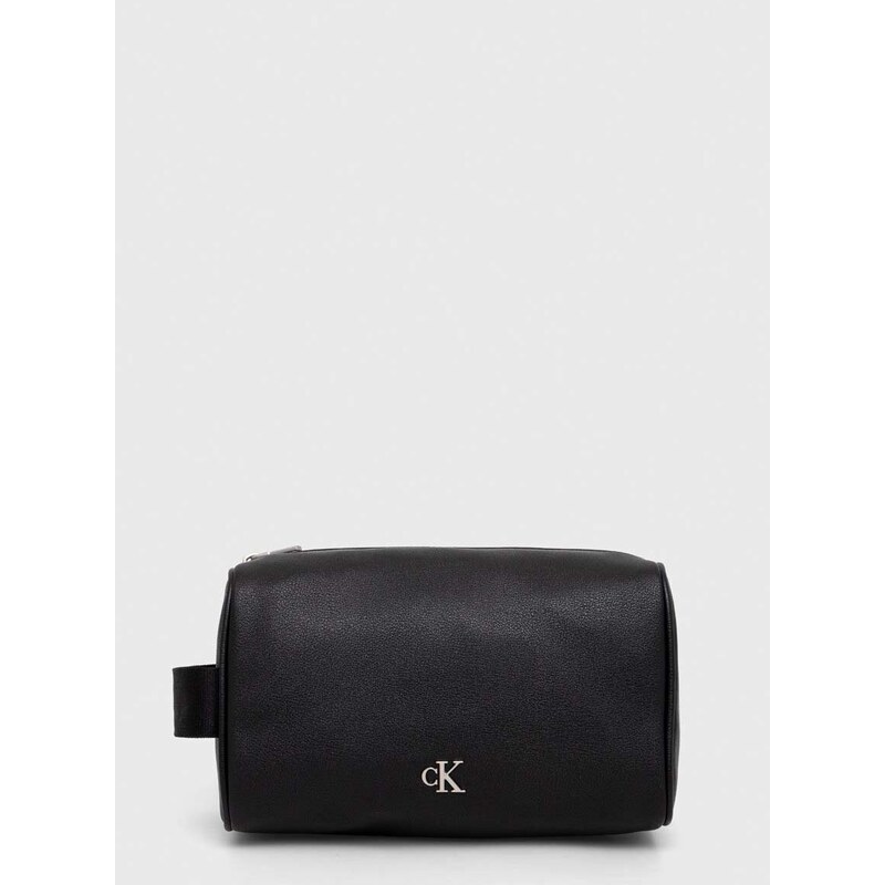 Kozmetická taška Calvin Klein Jeans čierna farba,K50K511450
