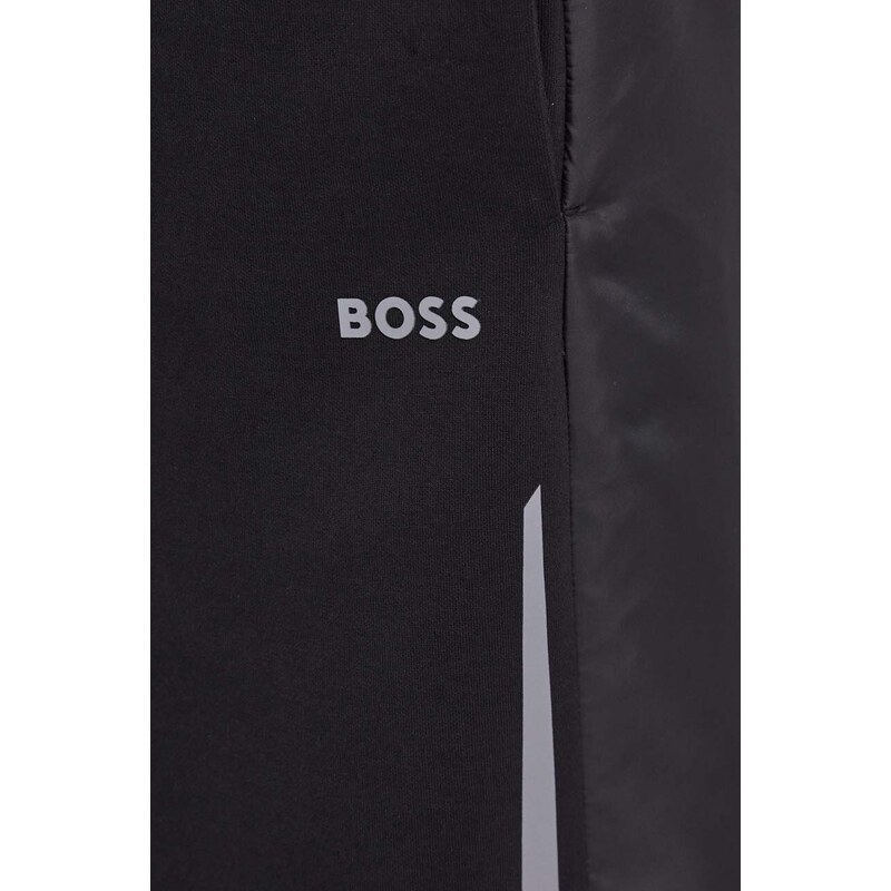 Šortky Boss Green pánske,čierna farba,50504877