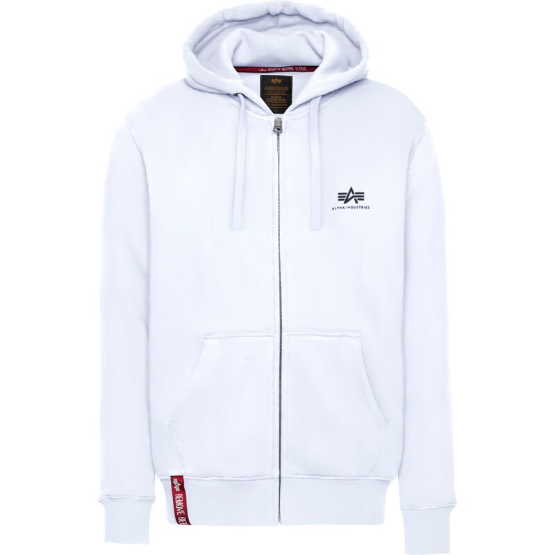 ALPHA INDUSTRIES Mikina čierna / biela 64389951