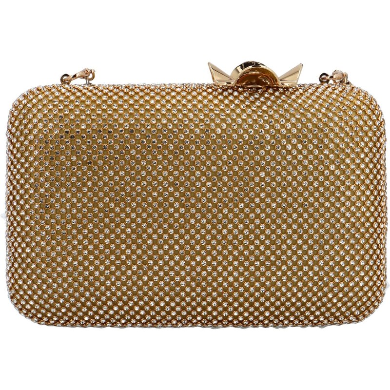 Michelle Moon Luxusná dámska listová kabelka zlatá - Moon Tilly zlatá 57978615