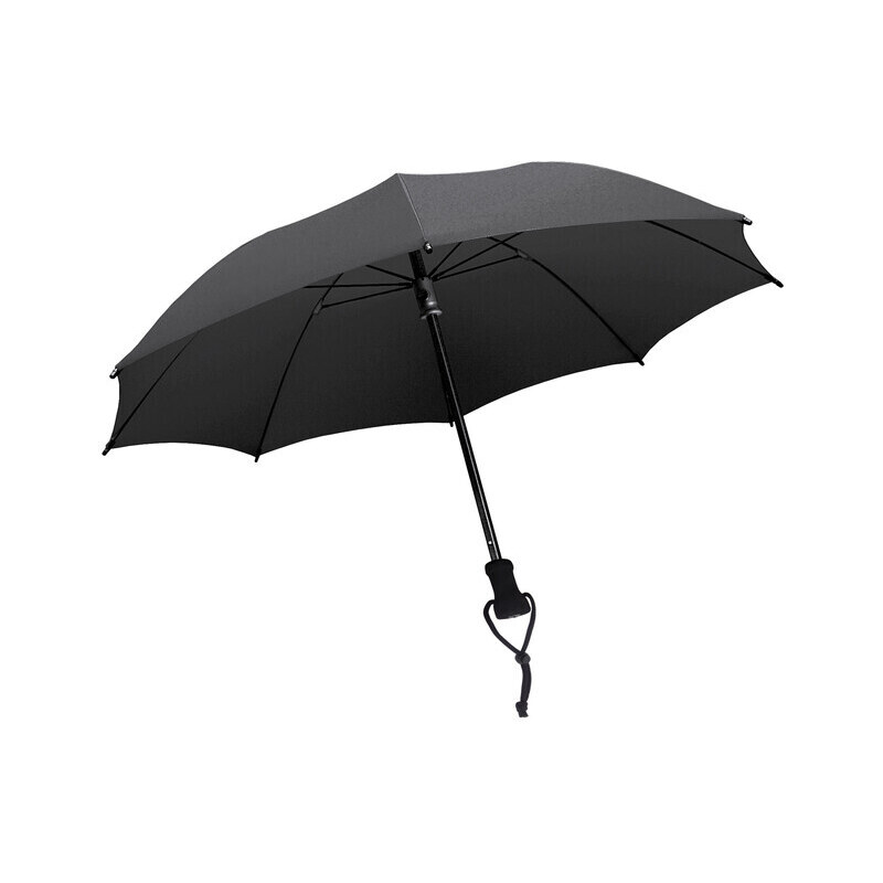 EuroSchirm birdiepal Outdoor Expedičný dáždnik zo sklenených vlákien čierny