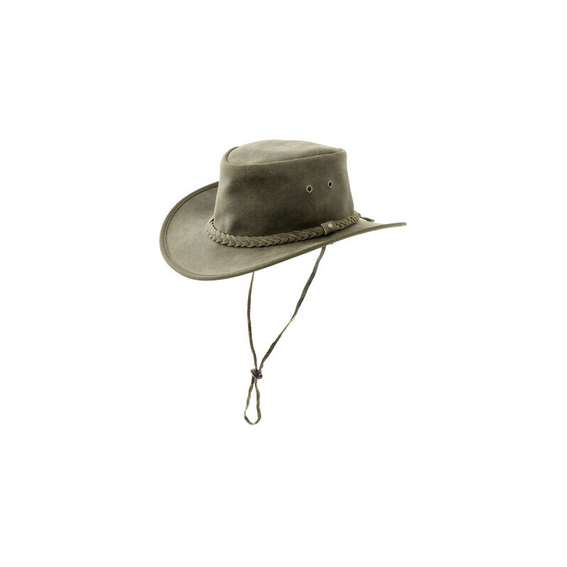 Origin Outdoors Pincher Kožený klobúk, olivový