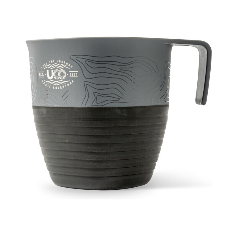 UCO Skladací pohár sivo-čierny