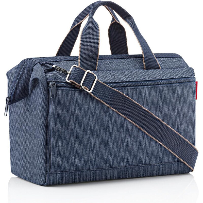 Dámska cestovná taška Reisenthel AllrounderPocket Herringbone Dark 31505795