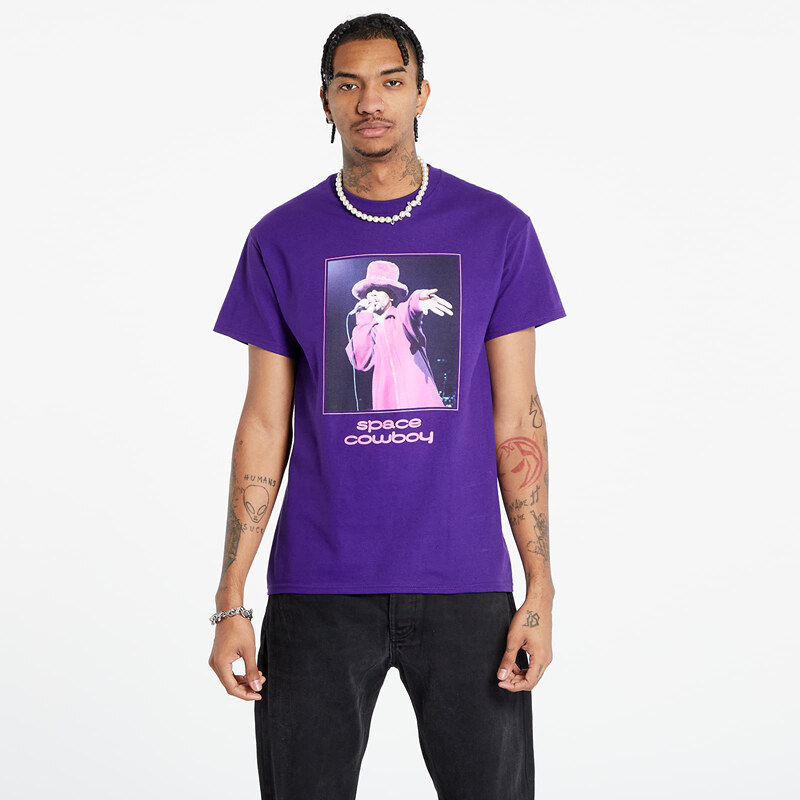 Pánske tričko PLEASURES x Jamiroquai Space Cowboy T-Shirt Purple