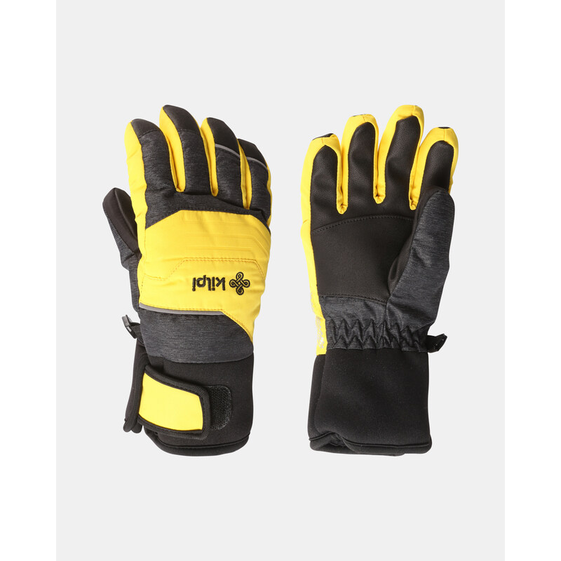 Detské lyžiarske rukavice Kilpi SKIMI-J žltá 47452037