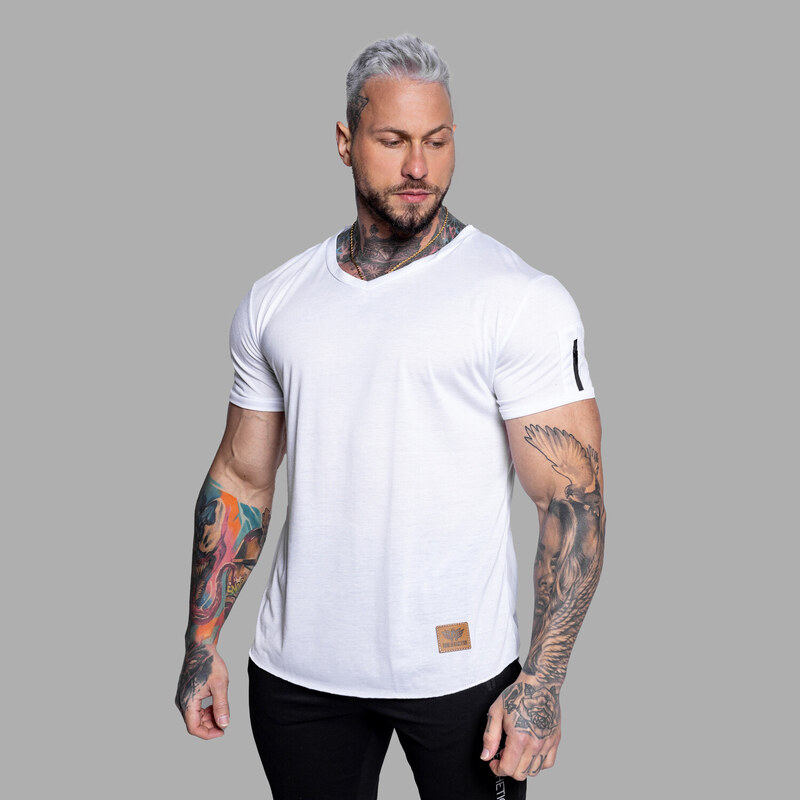 Pánske tričko Iron Aesthetics Stylish, biele