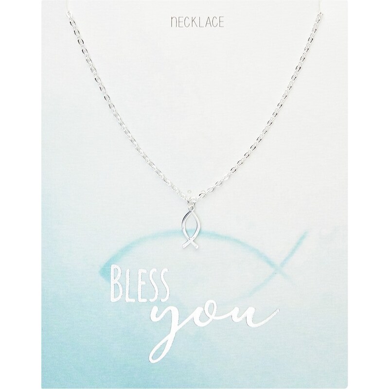 Ligot Náhrdelník z chirurgickej ocele ryba 47452981