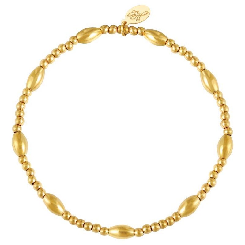 Ligot Pozlatený náramok z chirurgickej ocele 47457580