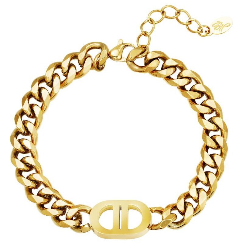 Ligot Pozlatený náramok z chirurgickej ocele 47457557