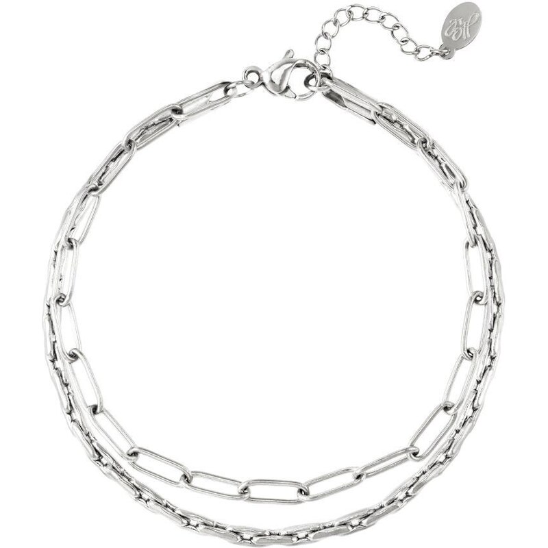 Ligot Dvojitý náramok z chirurgickej ocele 47457587