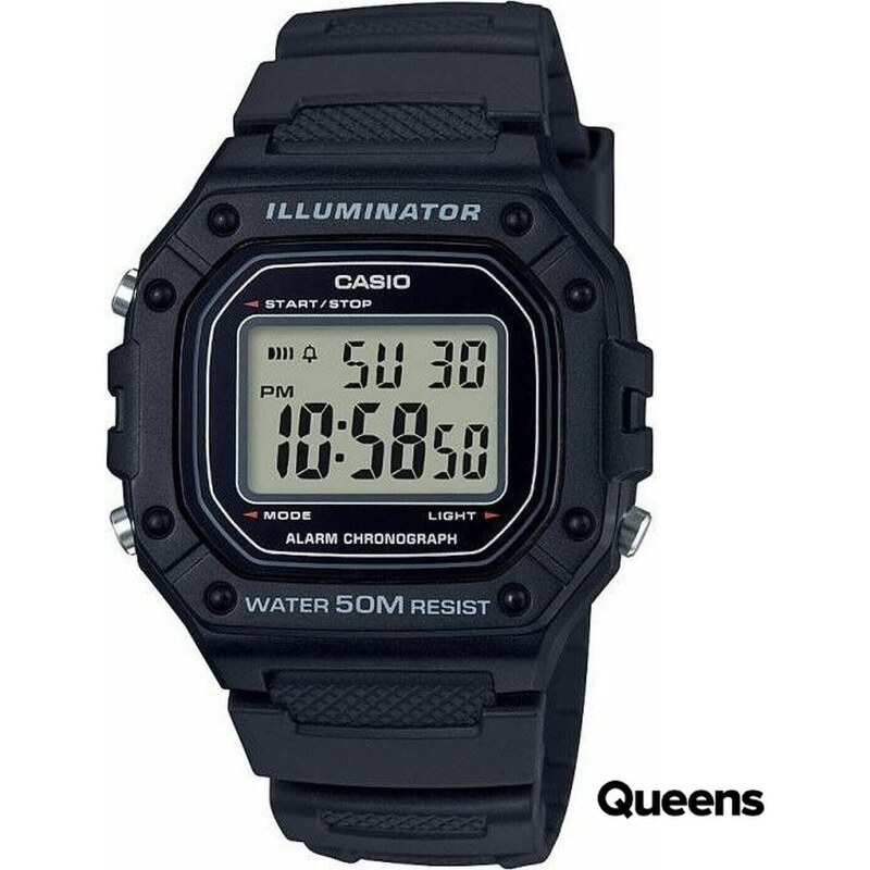 Hodinky Casio W 218H-1AVEF černé Universal 47459165