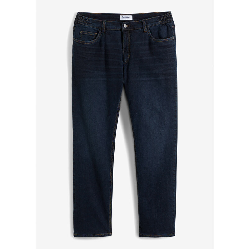 bonprix Strečové termo džínsy, relaxed fit, s flísovou podšívkou, 47460026